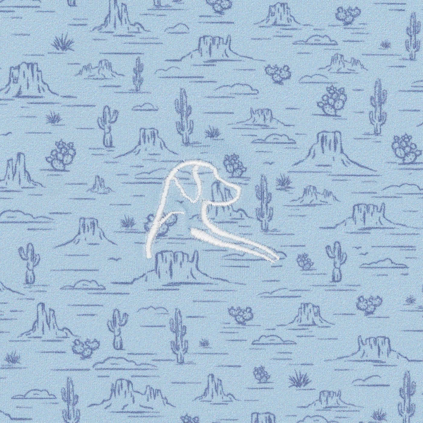 The Canyon | Performance Polo | The Canyon - Zenith Blue/Dusk Blue - AZ