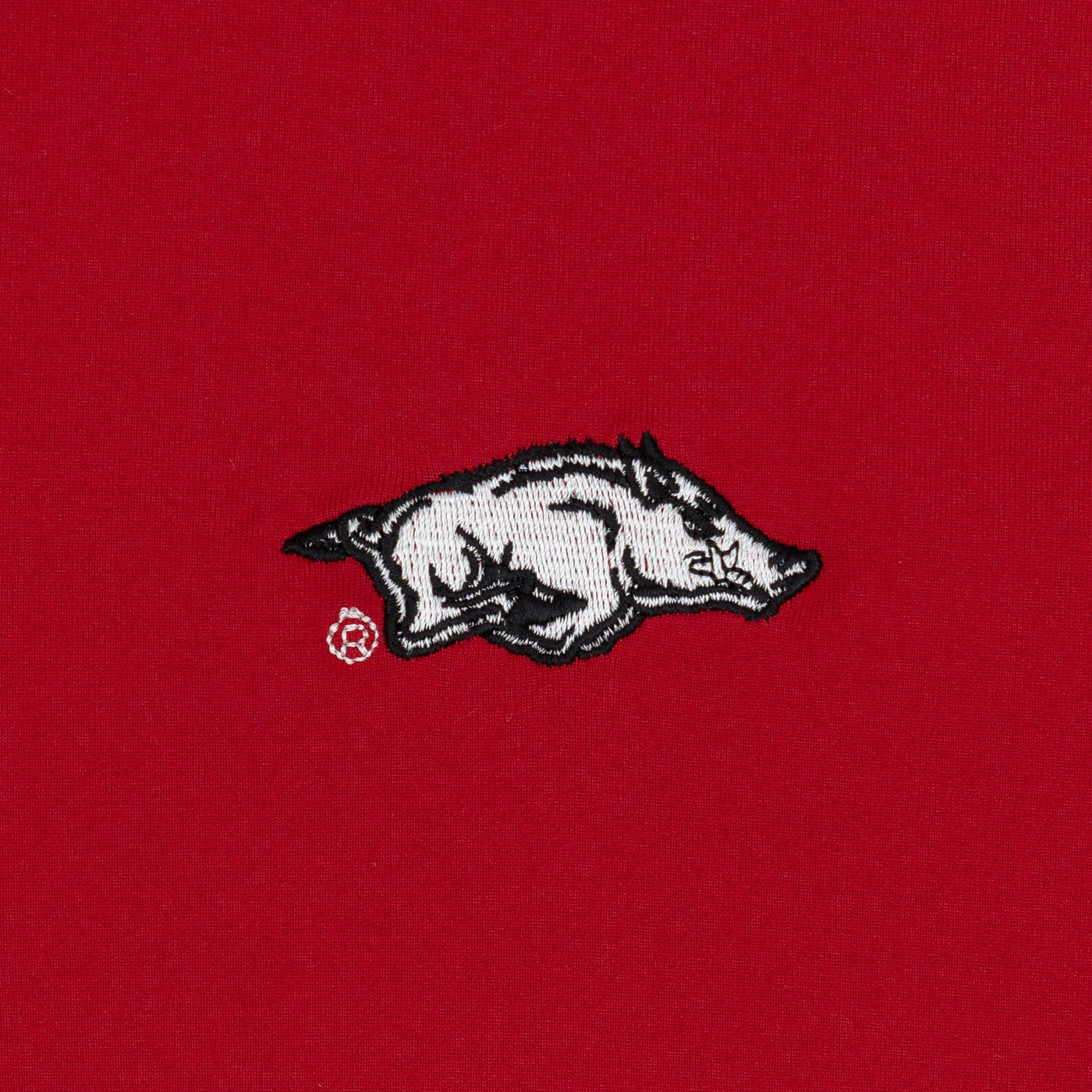 Solid Collegiate Q-Zip - Arkansas | Solid - Carmine Red - Arkansas - 1