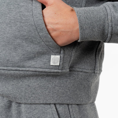 Clarity Half-Zip Hoodie | Heather - Boulder Grey