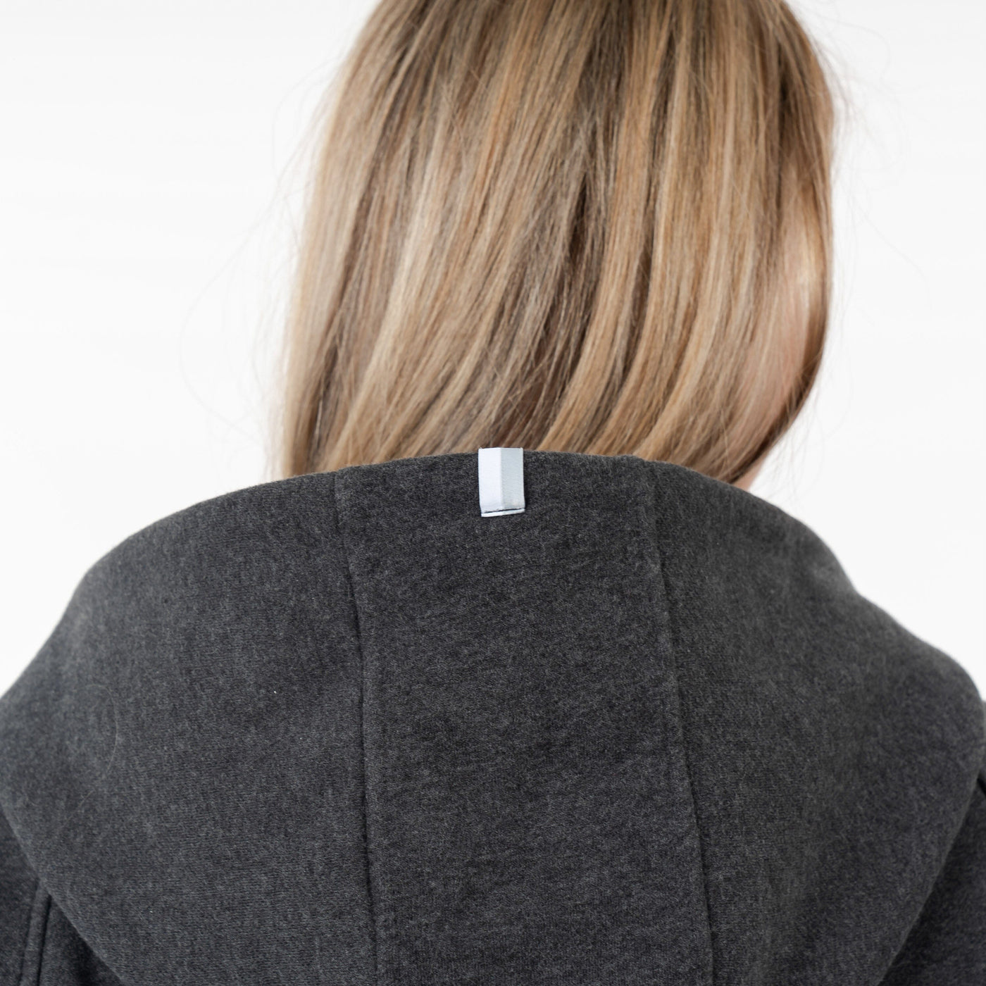 Clarity Half-Zip Hoodie | Heather - Midnight Black