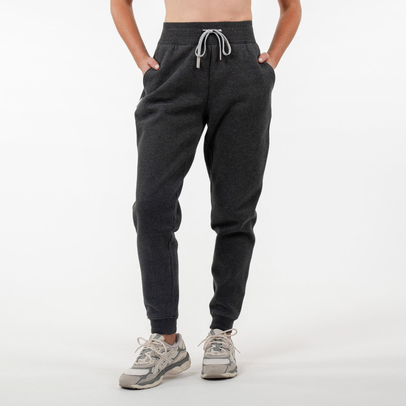 Clarity Jogger | Heather - Midnight Black