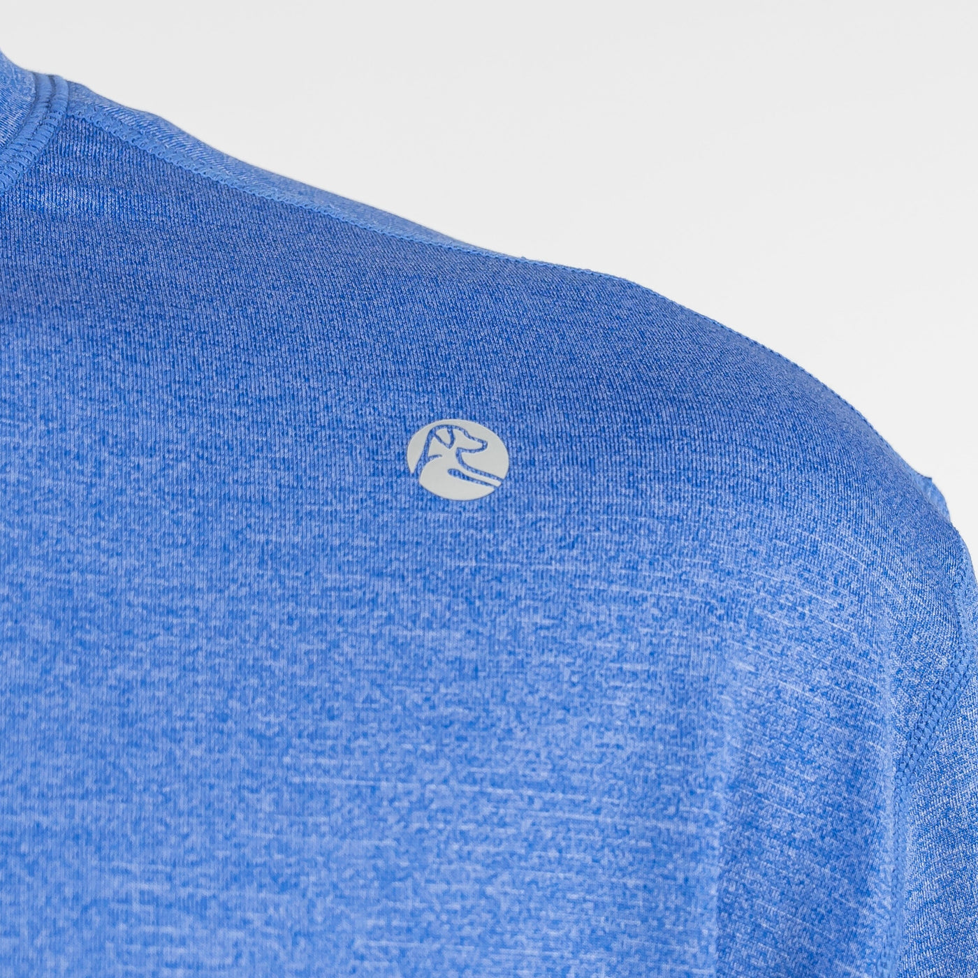 Blitz Tech Tee | Heather - Bunker Blue/Lavender Blue