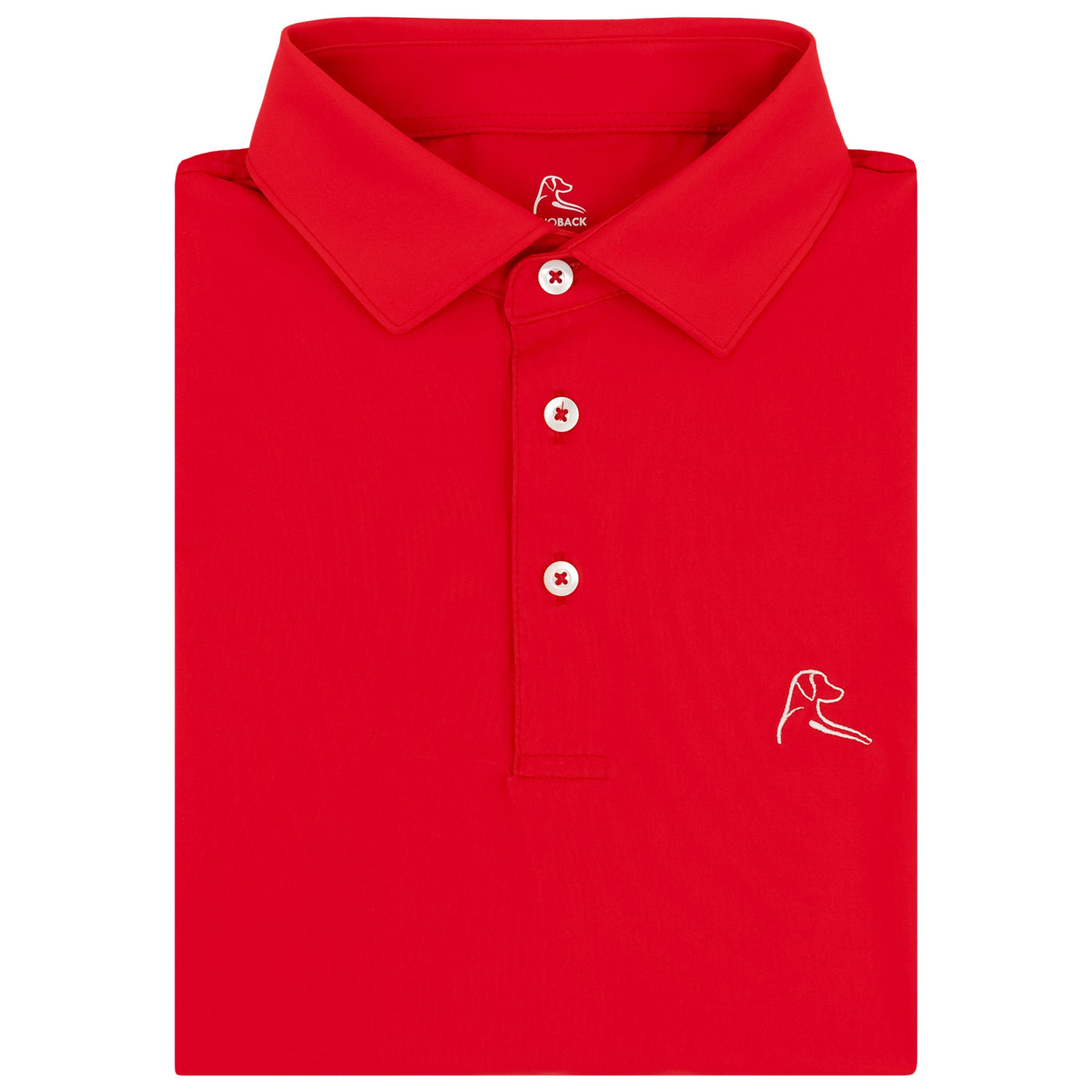Solid - USA | Performance Polo | Solid - Classic Red