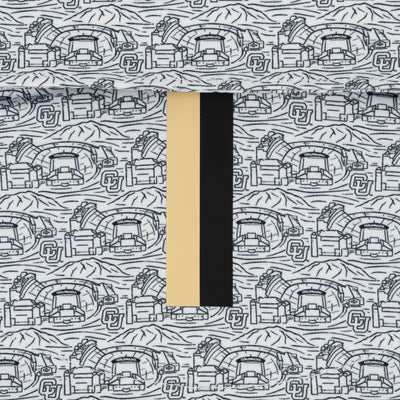 The Colorado Folsom Field | Collegiate Polo | The Colorado Folsom Field - White/Black