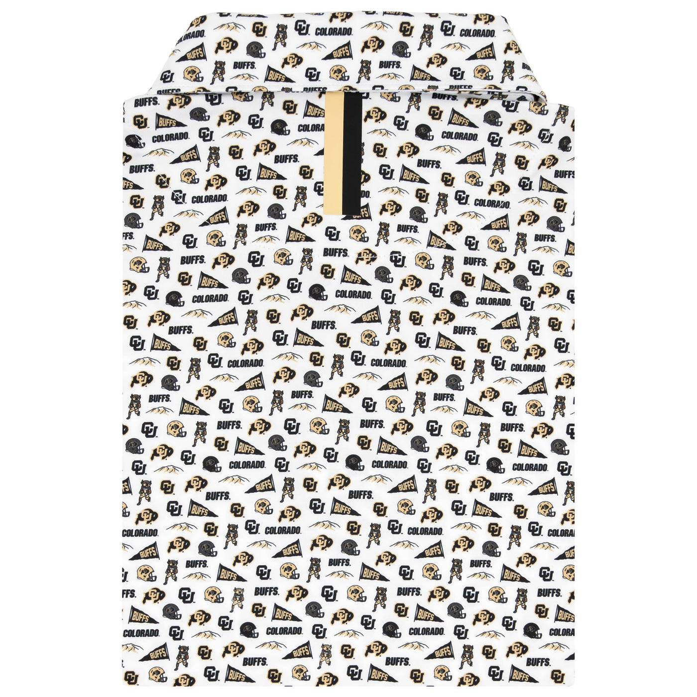 The Colorado Gameday | Collegiate Polo | The Colorado Gameday - White/Old Gold