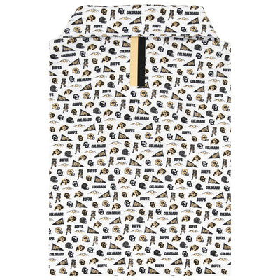 The Colorado Gameday | Collegiate Polo | The Colorado Gameday - White/Old Gold