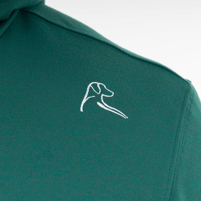 Hesi Performance Hoodie | Colorblock - Fairway Green/Fleet Navy - Sun Yellow