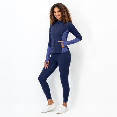 Vista Lightweight Jacket | Colorblock - Fleet Navy/Flag Blue