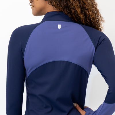 Vista Lightweight Jacket | Colorblock - Fleet Navy/Flag Blue