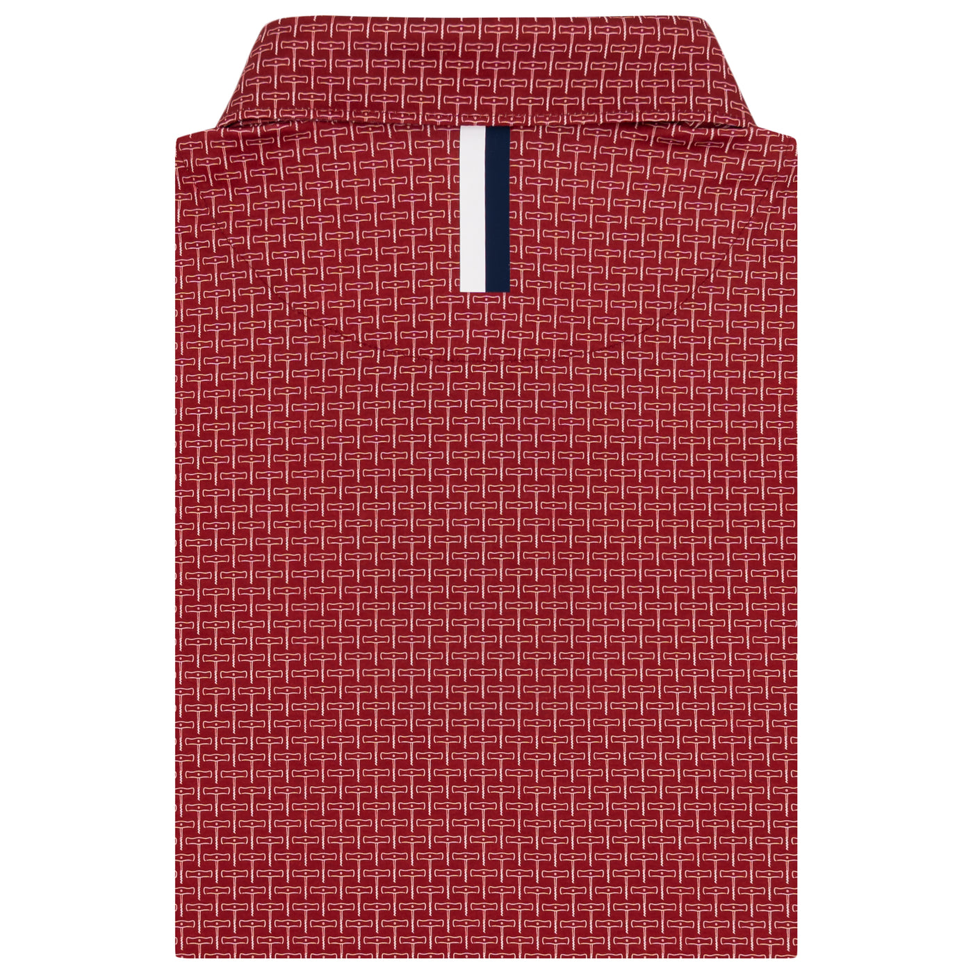 The Corkscrew | Performance Polo | The Corkscrew - Cardinal Red/White