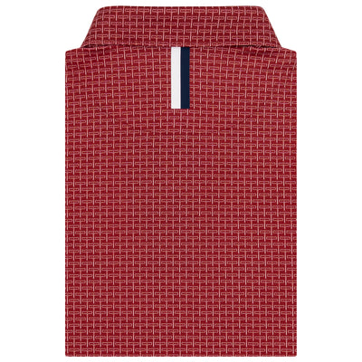 The Corkscrew | Performance Polo | The Corkscrew - Cardinal Red/White