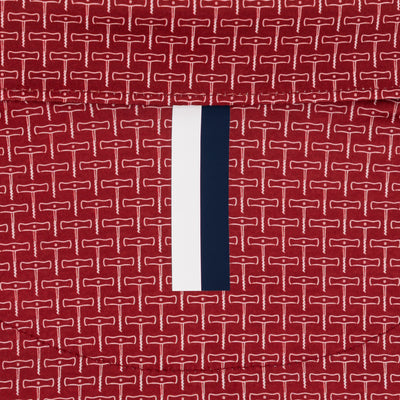 The Corkscrew | Performance Polo | The Corkscrew - Cardinal Red/White