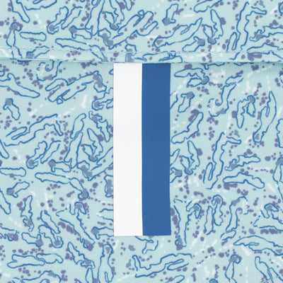 The Course Map | Performance Polo | The Course Map - Antigua Green/Short Stop Blue