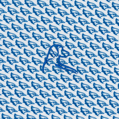 The Creighton Jays™ | Collegiate Polo | The Creighton Jays™ - White/Cobalt Blue