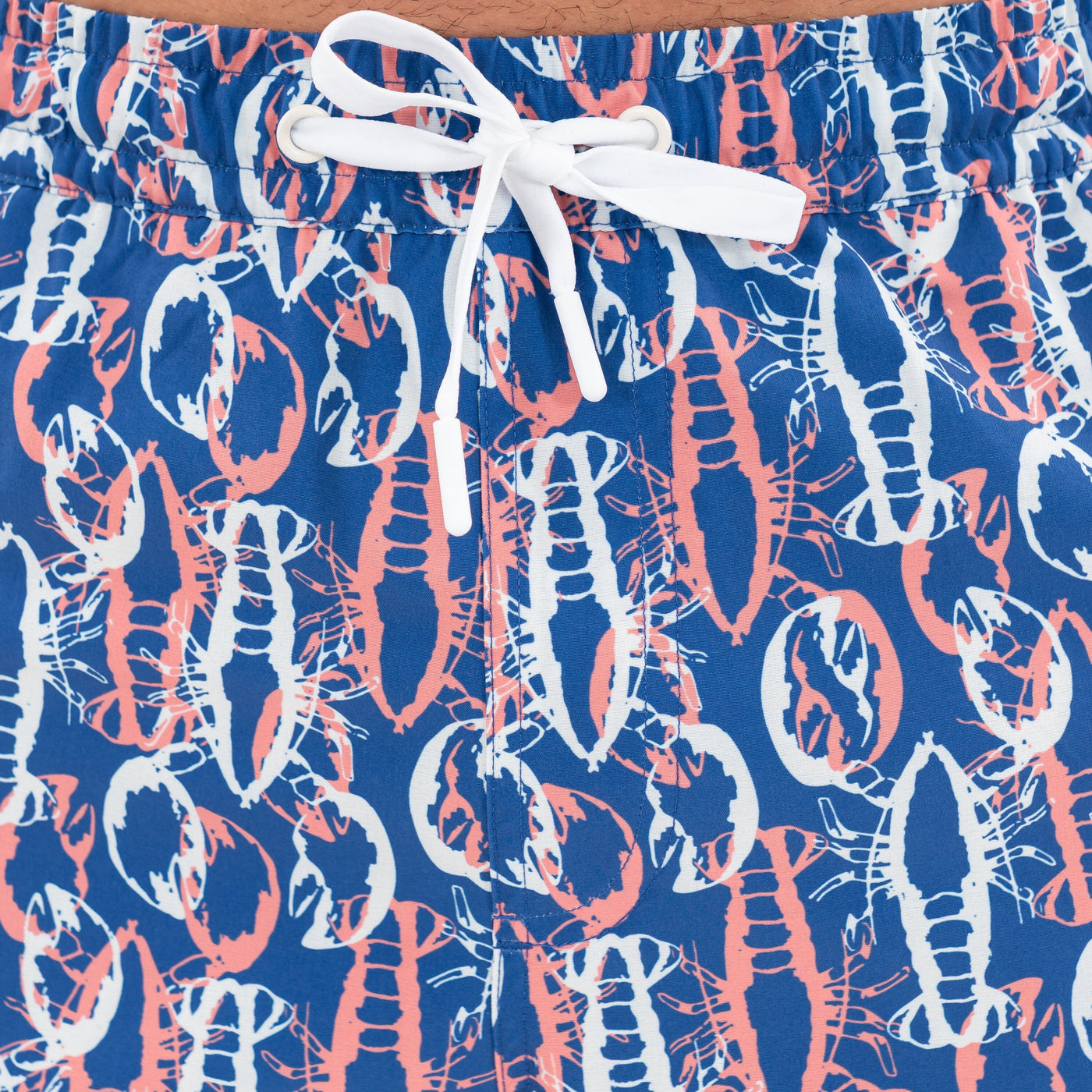 Medley Swim Trunk | The Crusher - Deep Blue/Washed Red