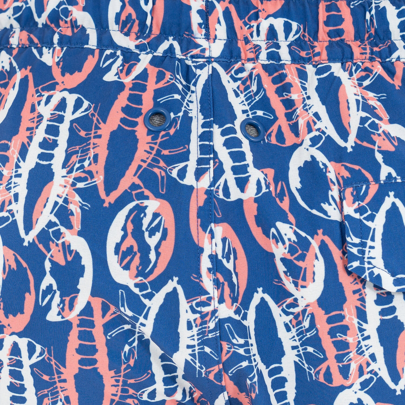 Medley Swim Trunk | The Crusher - Deep Blue/Washed Red