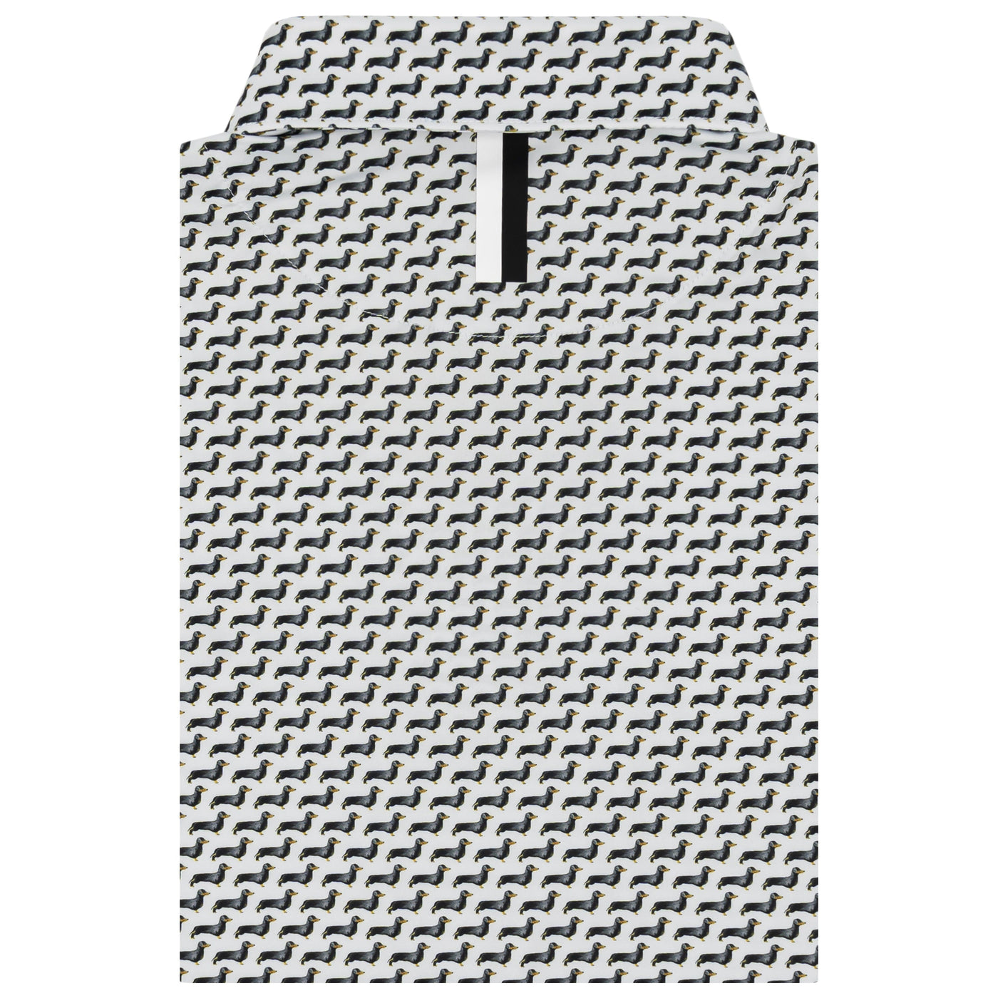 The Dachshund | Performance Polo | The Dachshund - White/Black