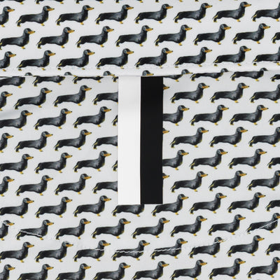 The Dachshund | Performance Polo | The Dachshund - White/Black