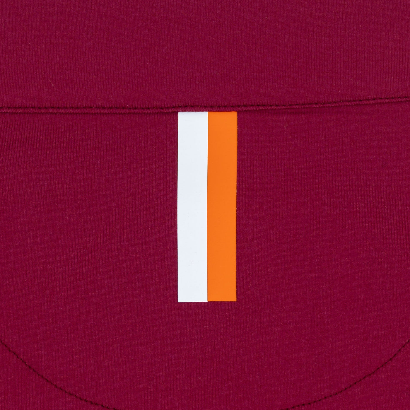 Solid Collegiate Q-Zip - Virginia Tech | Solid - Dark Maroon - VT - 1