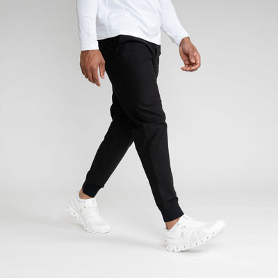 Delta Performance Jogger | Solid - Midnight Black