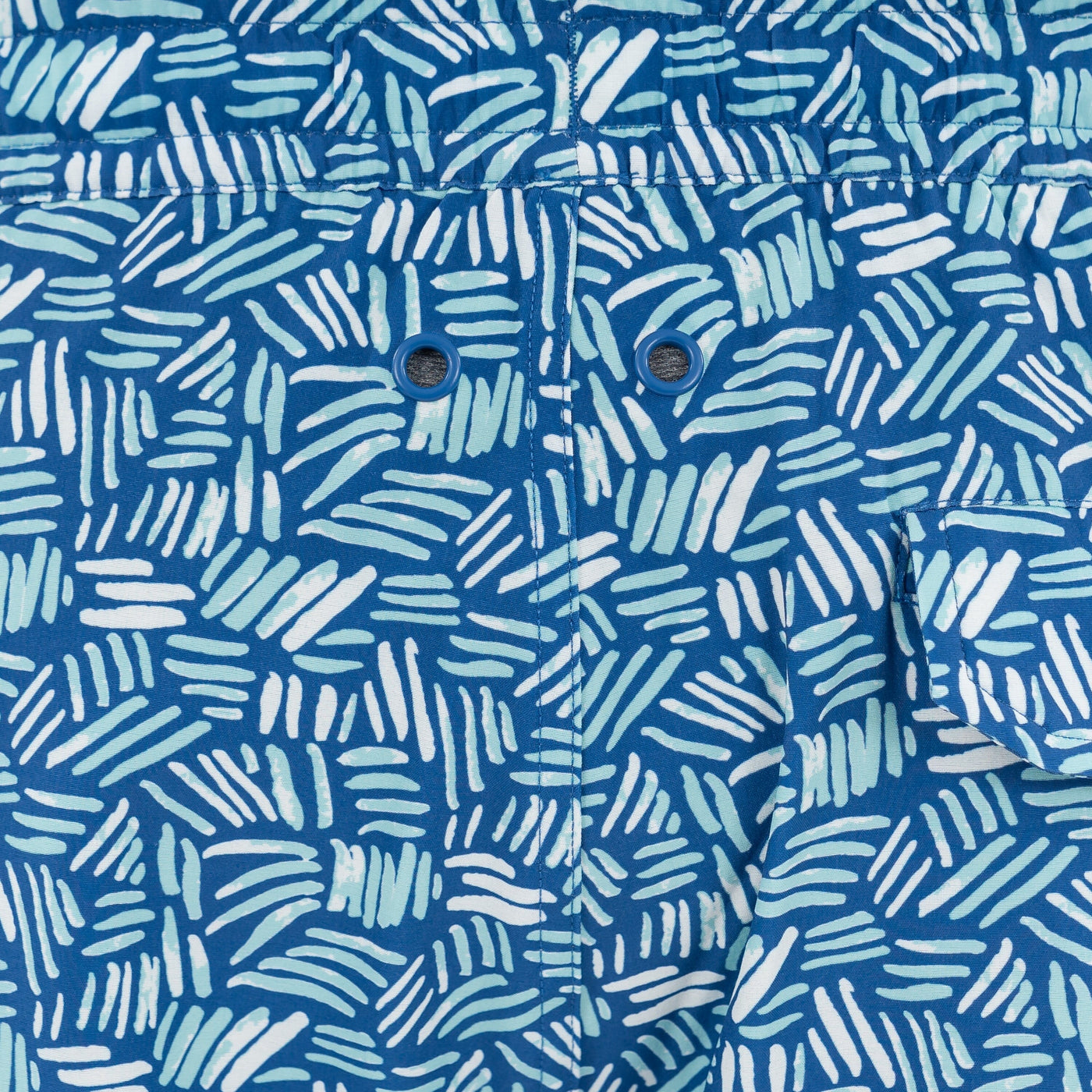 Medley Swim Trunk | The Dash - Short Stop Blue/Antigua Green