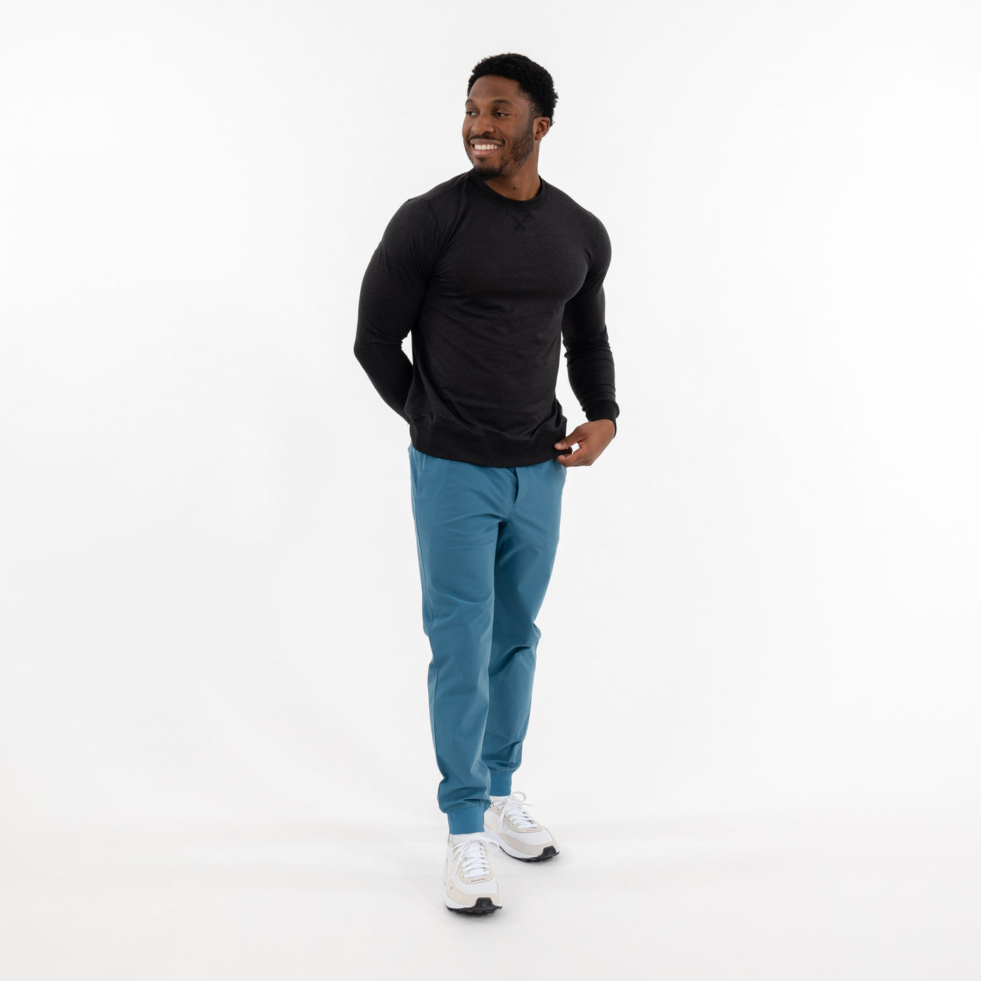 Delta Performance Jogger | Solid - Mariner Blue