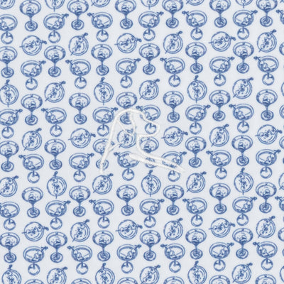 The Dirty Martini | Performance Polo | The Dirty Martini - White/Short Stop Blue