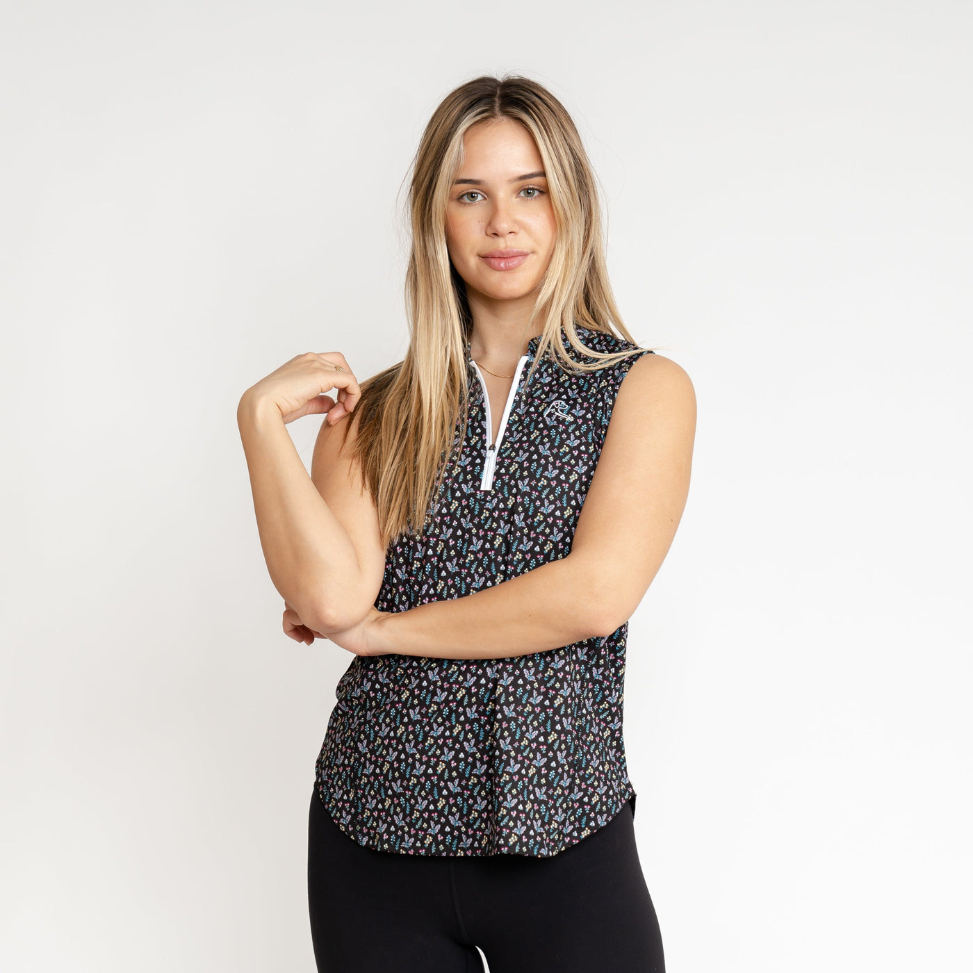 The Ditsy Floral Sleeveless Zip (Women's)