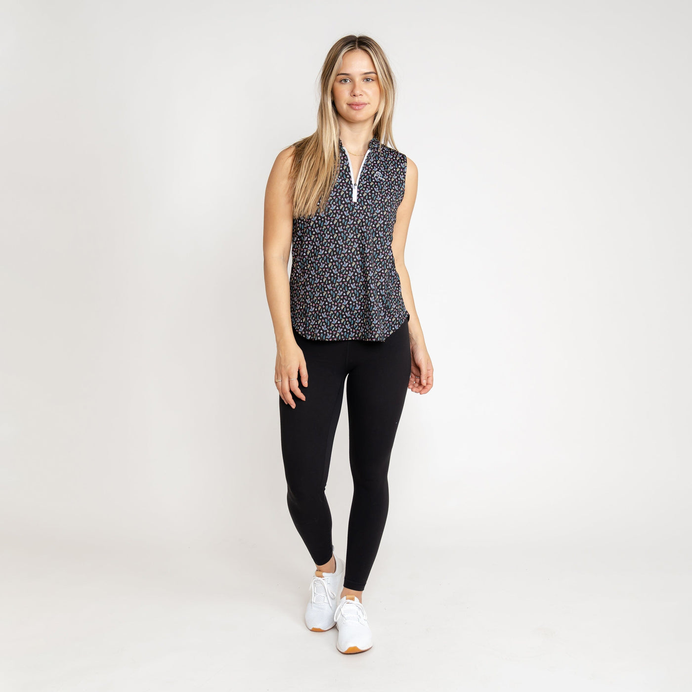 The Ditsy Floral Sleeveless Zip (Women's)