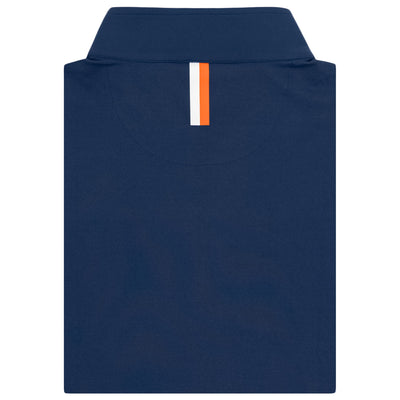 Solid Collegiate Q-Zip - Auburn | Solid - Dock Blue - Auburn - 1