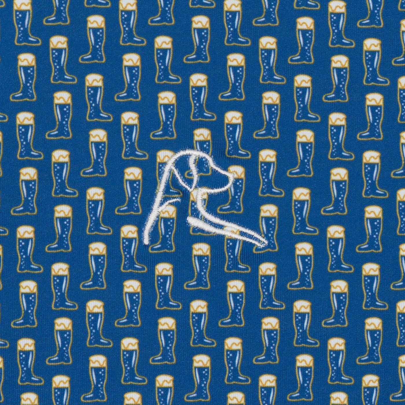 The Das Boot | Performance Polo | The Das Boot - Short Stop Blue/White
