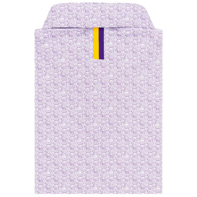 The East Carolina Rowdy Dowdy Stadium™ | Collegiate Polo | The East Carolina Rowdy Dowdy Stadium™ - White/Plum Purple