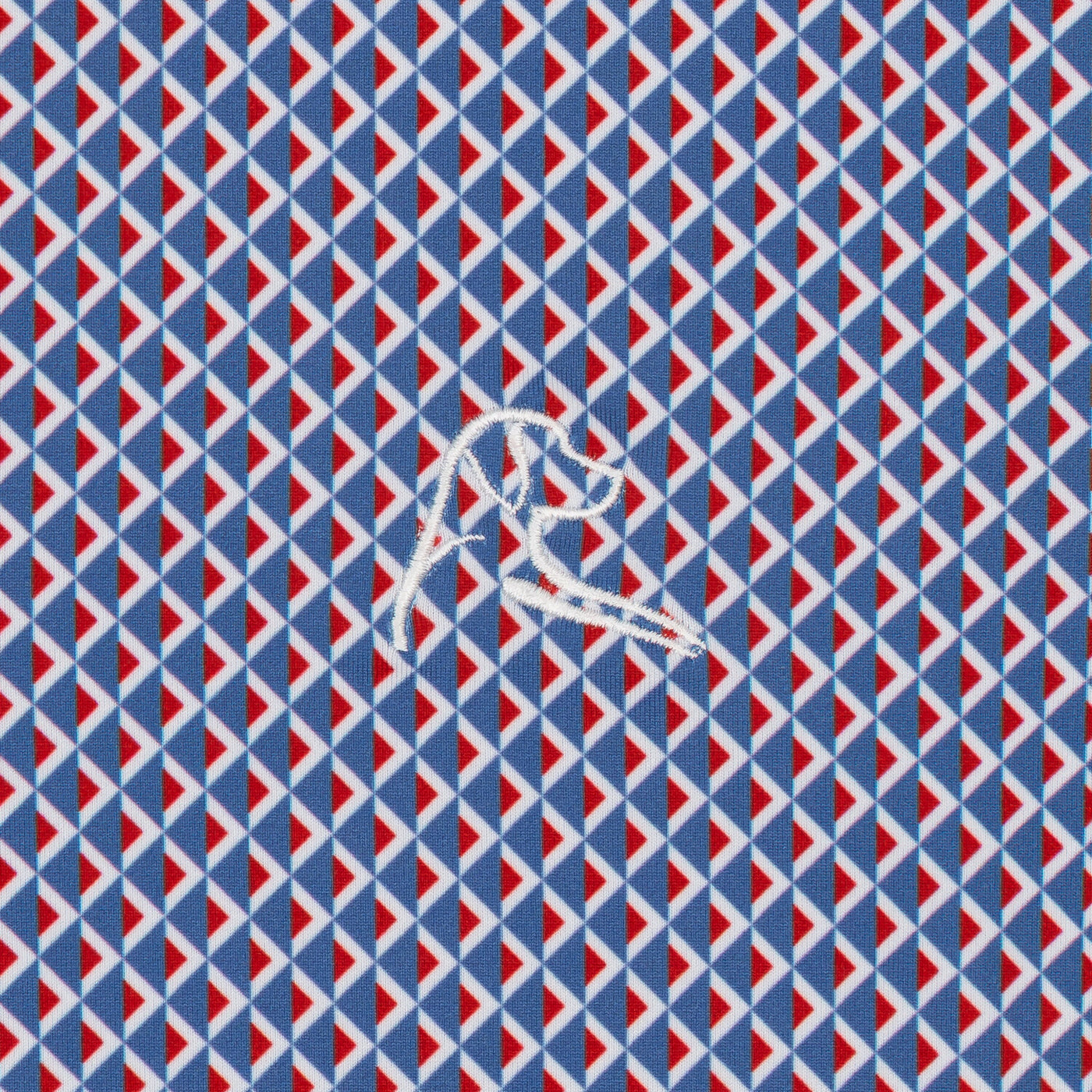 The Edge | Performance Polo | The Edge - White/Short Stop Blue