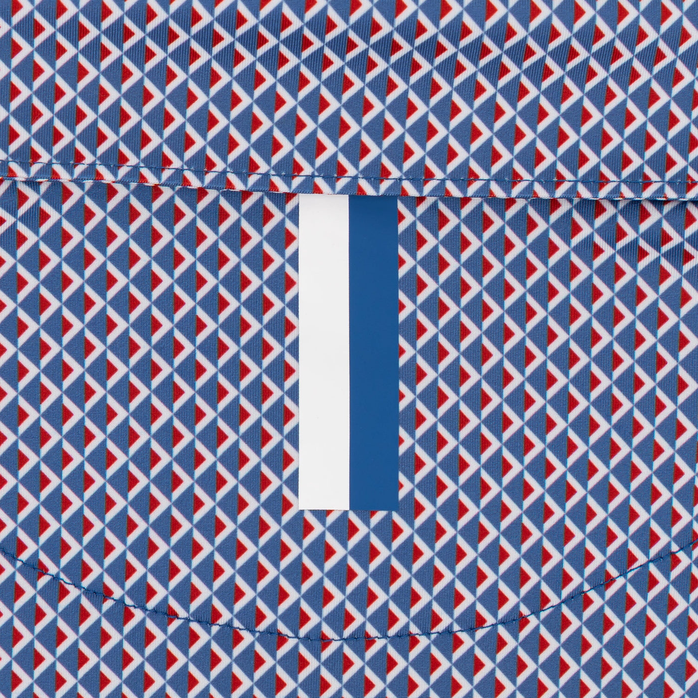 The Edge | Performance Polo | The Edge - White/Short Stop Blue