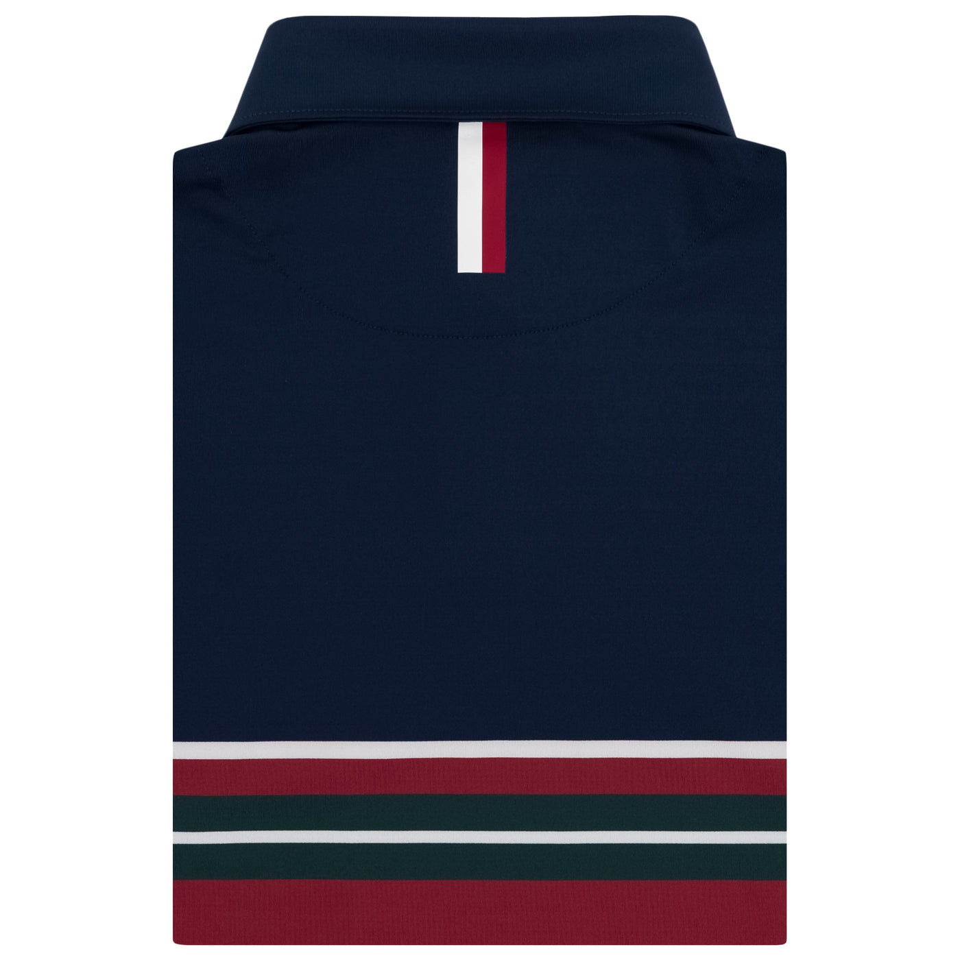 The Emmet Block | Performance Polo | The Emmet Block - Ponderosa Green/Fleet Navy