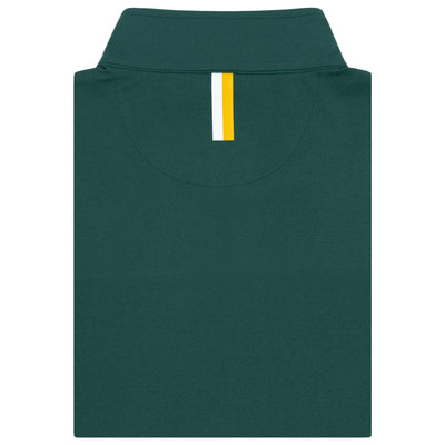 Solid Collegiate Q-Zip - Baylor | Solid - Evergreen - Baylor - 1