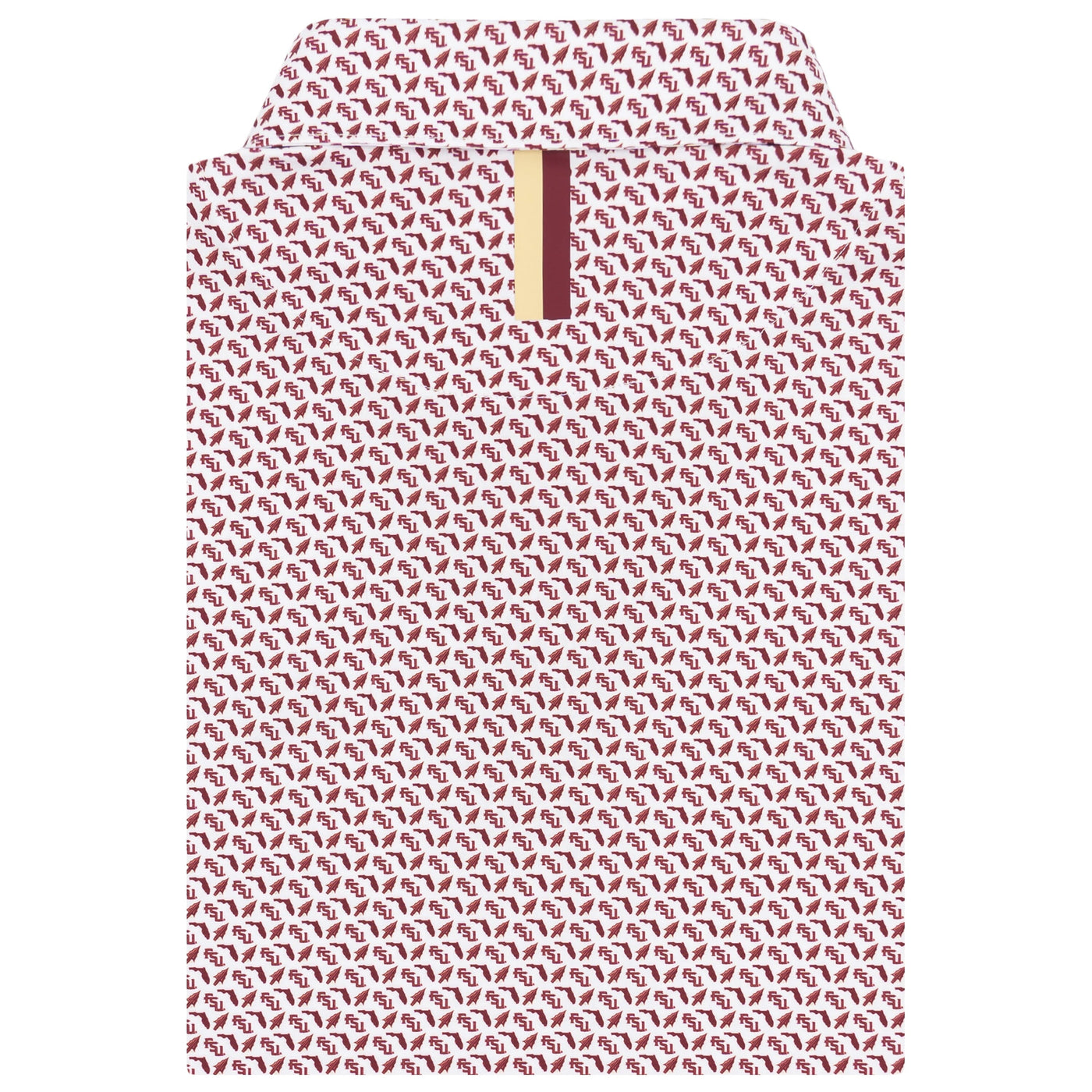 The Florida State Fear The Spear® | Collegiate Polo | The Florida State Fear The Spear - White/Garnet Red