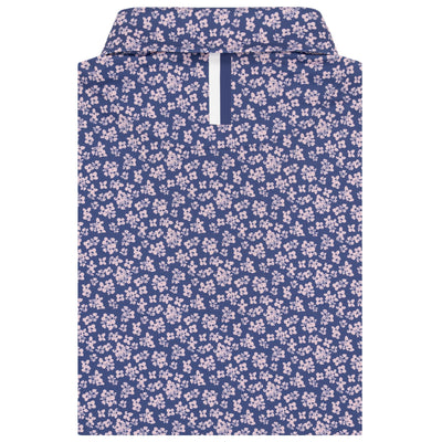 The Fiore | Performance Polo | The Fiore - Flag Blue/Lotus Pink