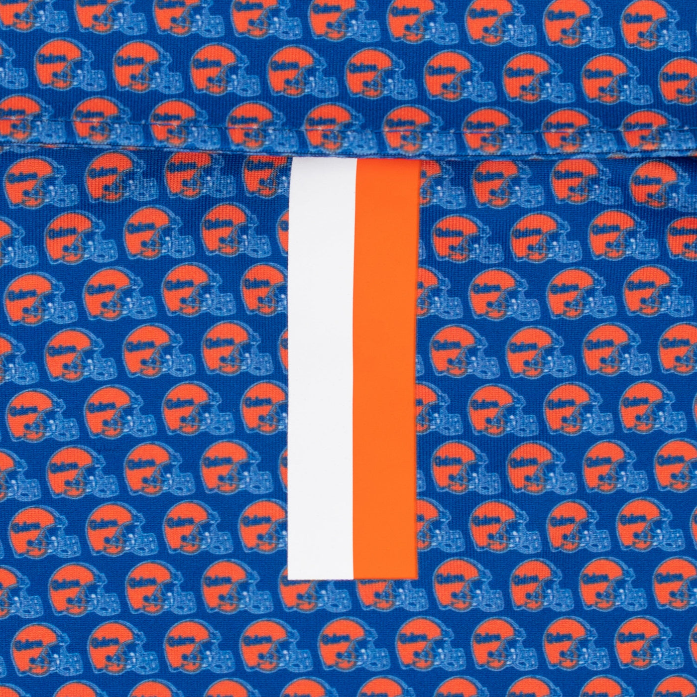 The Florida Gators® Helmet | Collegiate Polo | The Florida Gators® Helmet - Ocean Blue/Blaze Orange