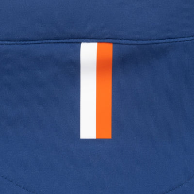 Florida Helmet Stripe Collegiate Q-Zip | The Florida Helmet Stripe - Ocean Blue/White