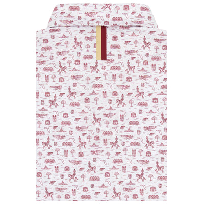 The Florida State Campus | Collegiate Polo | The Florida State Campus - White/Garnet Red