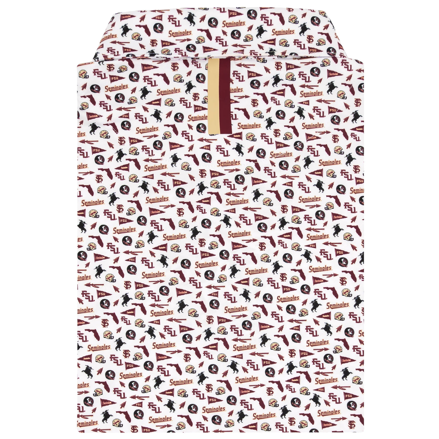 The Florida State Gameday | Collegiate Polo | The Florida State Gameday - White/Garnet Red