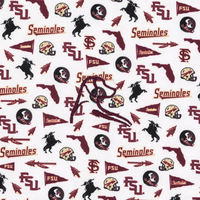 The Florida State Gameday | Collegiate Polo | The Florida State Gameday - White/Garnet Red