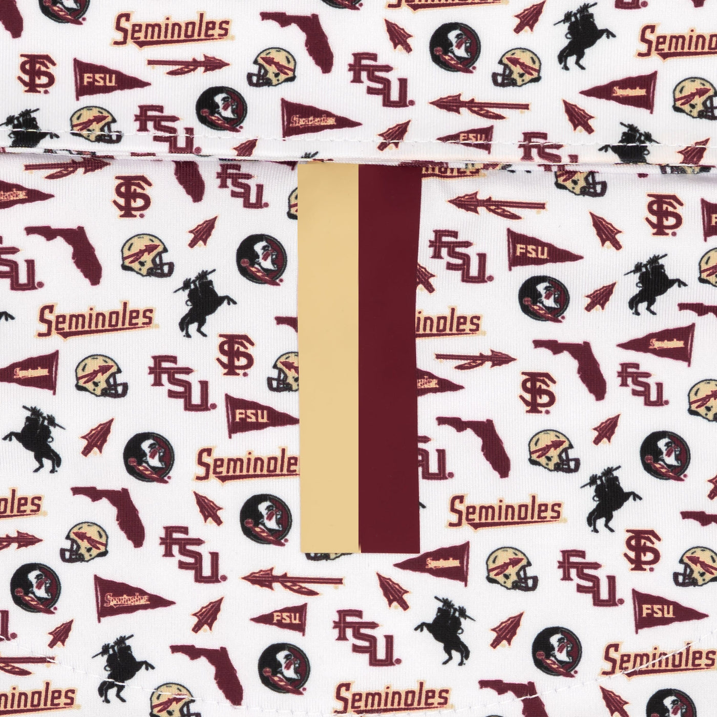 The Florida State Gameday | Collegiate Polo | The Florida State Gameday - White/Garnet Red