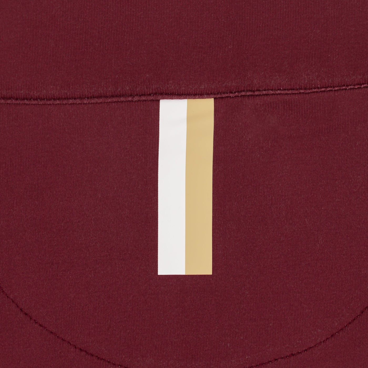 Florida State Jersey Stripe Collegiate Q-Zip | The Florida State Jersey Stripe - Garnet Red/Old Gold