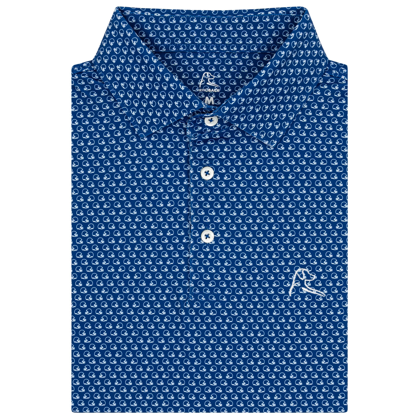 The Football Guy | Performance Polo | The Football Guy - Shoal Blue/White