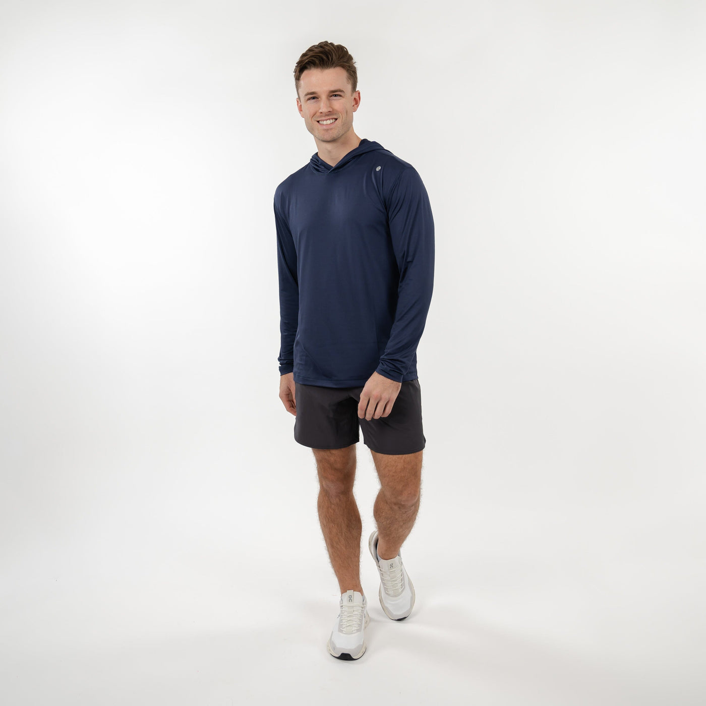 Blitz Tech Hoodie | Solid - Fleet Navy