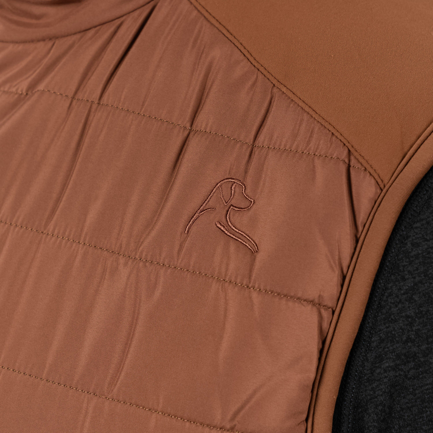 Fulton Performance Vest | Solid - Saddle Brown