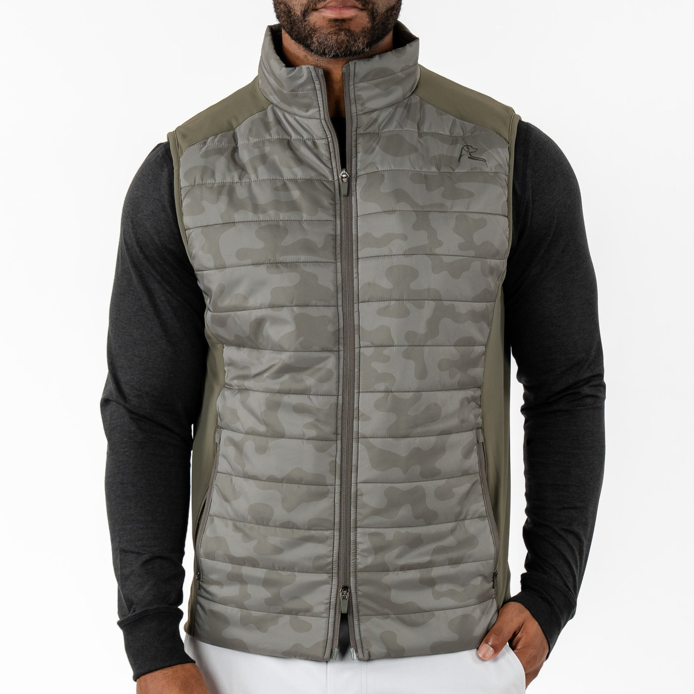 Fulton Performance Vest | The Ruck Camo - Moss Green/Moss Green