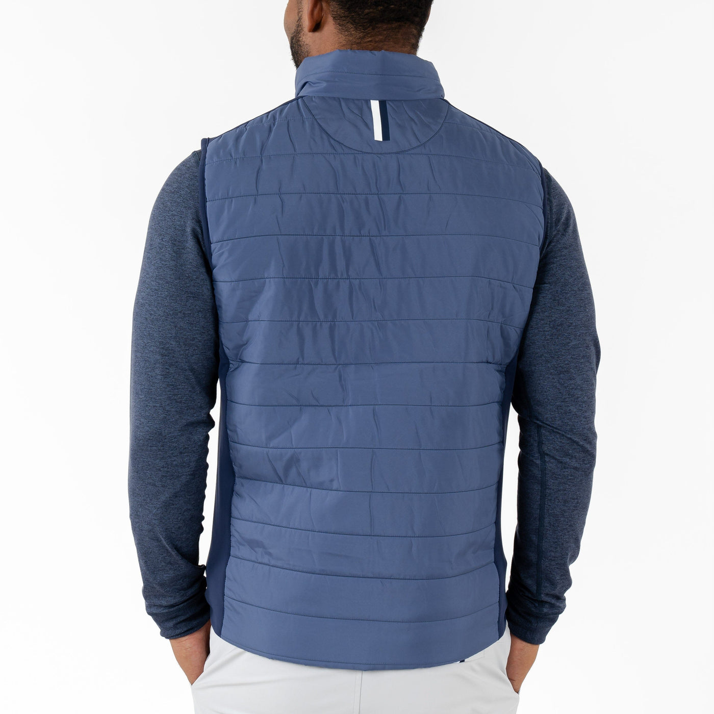 Fulton Performance Vest | The Triple Block - Slate Blue/Thunder Grey/Fleet Navy